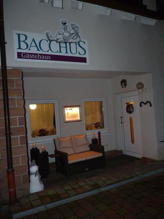 Gaestehaus Bacchus Wachenheim an der Weinstraße Exterior foto